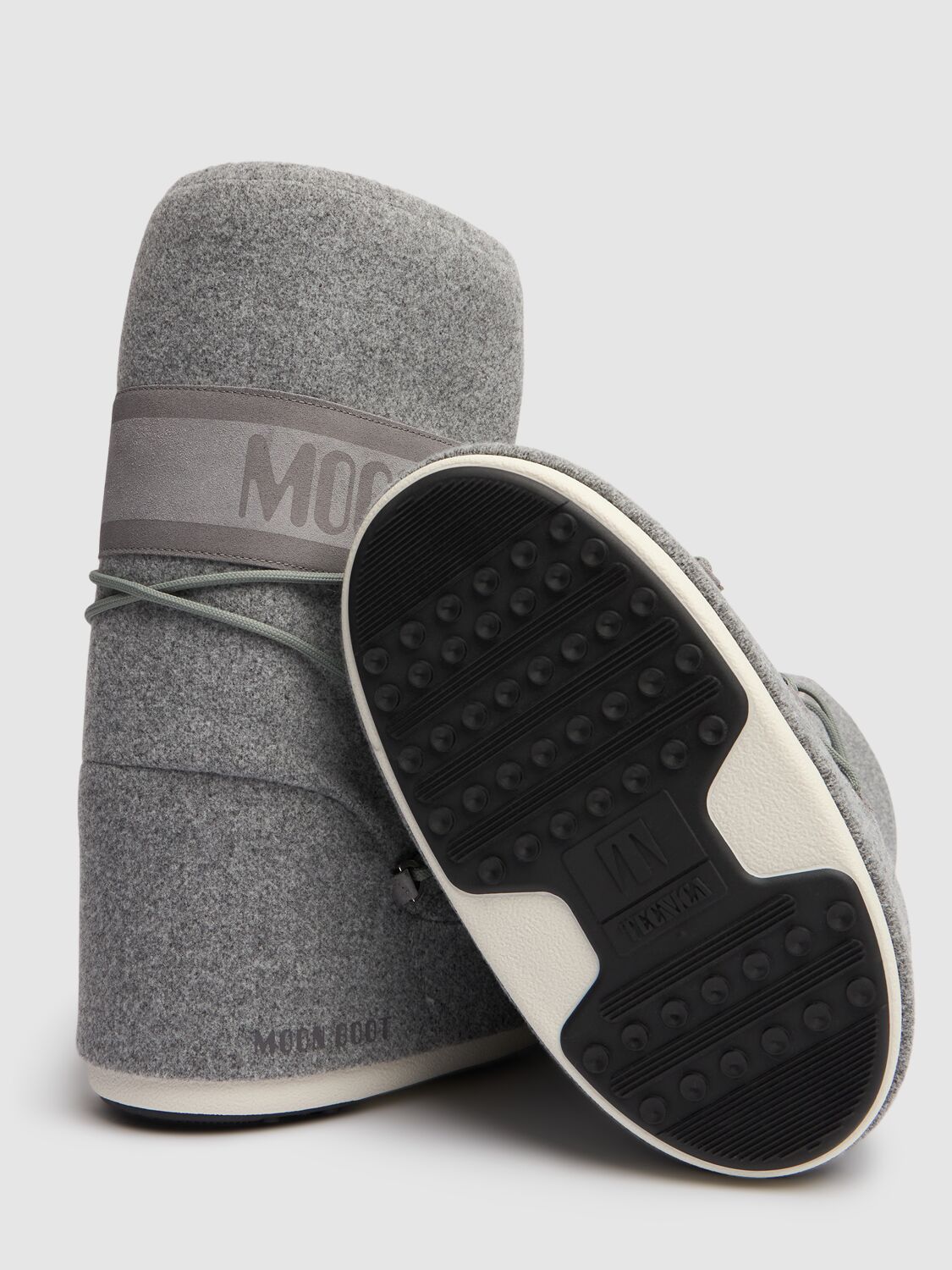 Shop Moon Boot Icon Felt High S In Grey