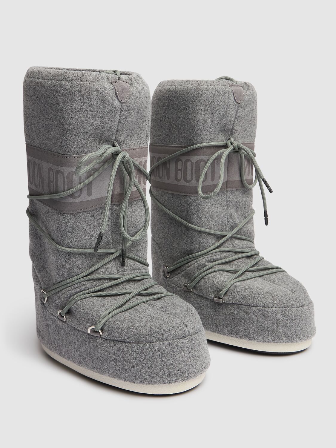 Shop Moon Boot Icon Felt High S In Grey