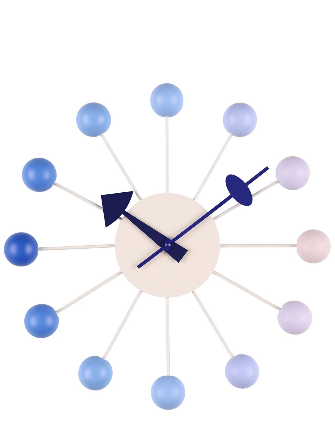 Vitra Dawn Special Edition Ball Clock In Blue