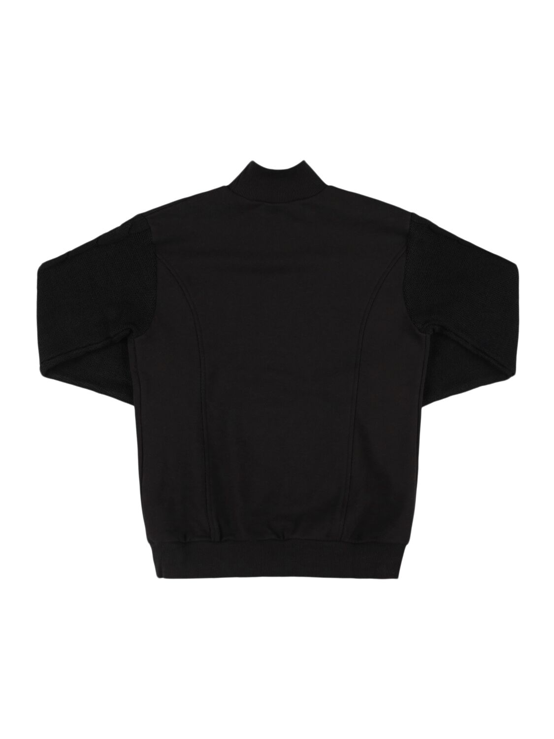 Shop Max & Co Cotton & Wool Sweatshirt In Black