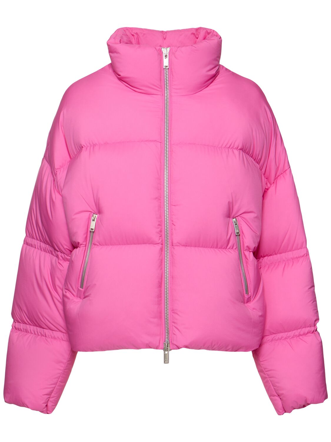 Moose Knuckles Agate Down Jacket In Pink