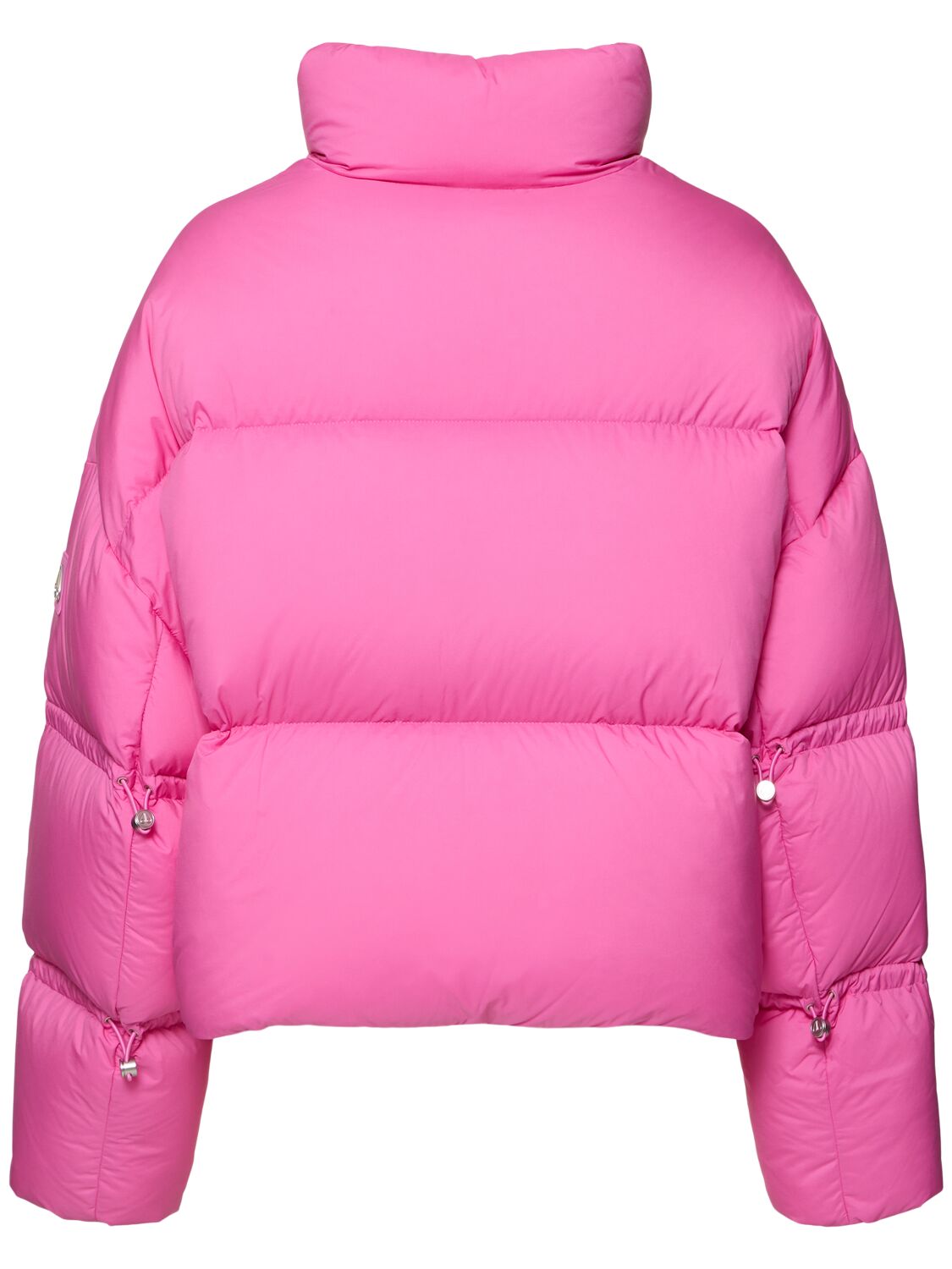 Shop Moose Knuckles Agate Down Jacket In Hibiscus