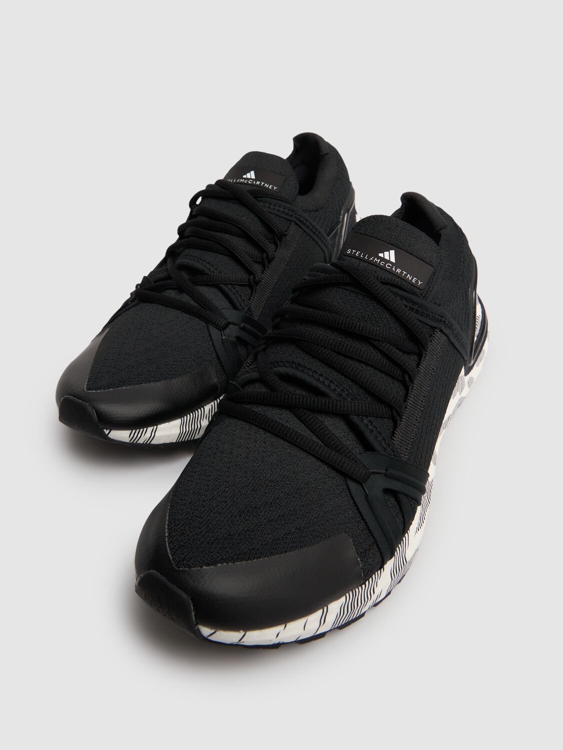 Shop Adidas By Stella Mccartney Asmc Ultraboost 20 Sneakers In Black