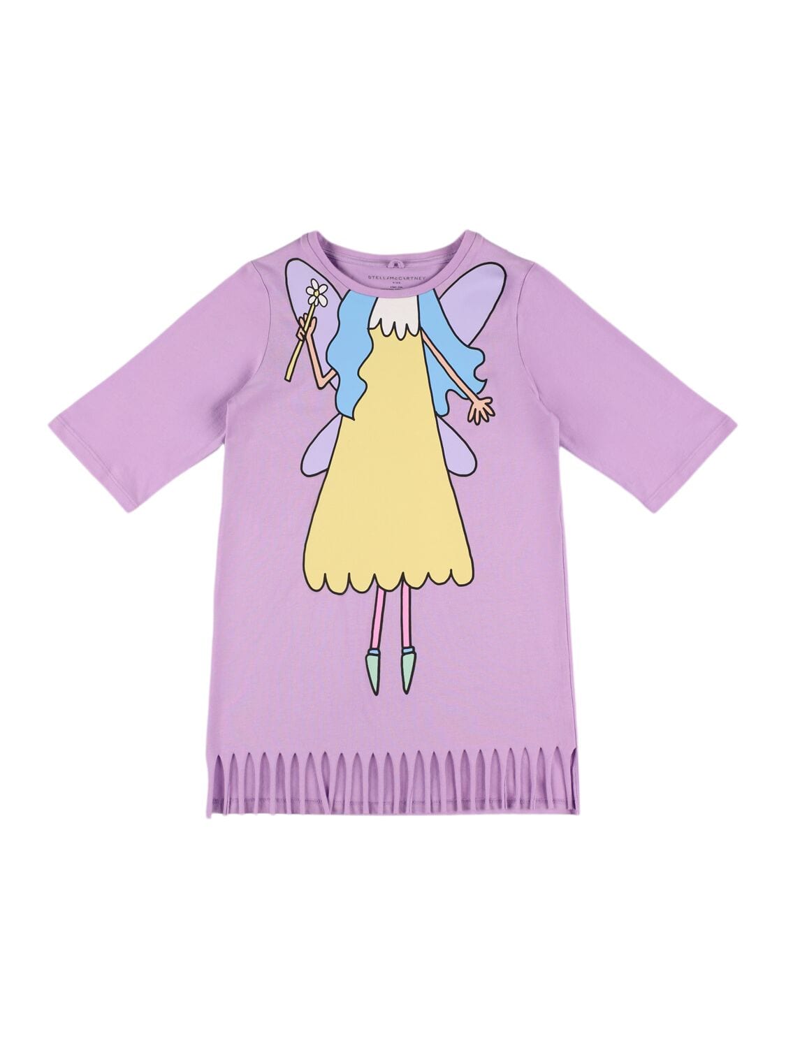 Printed Cotton Jersey Dress