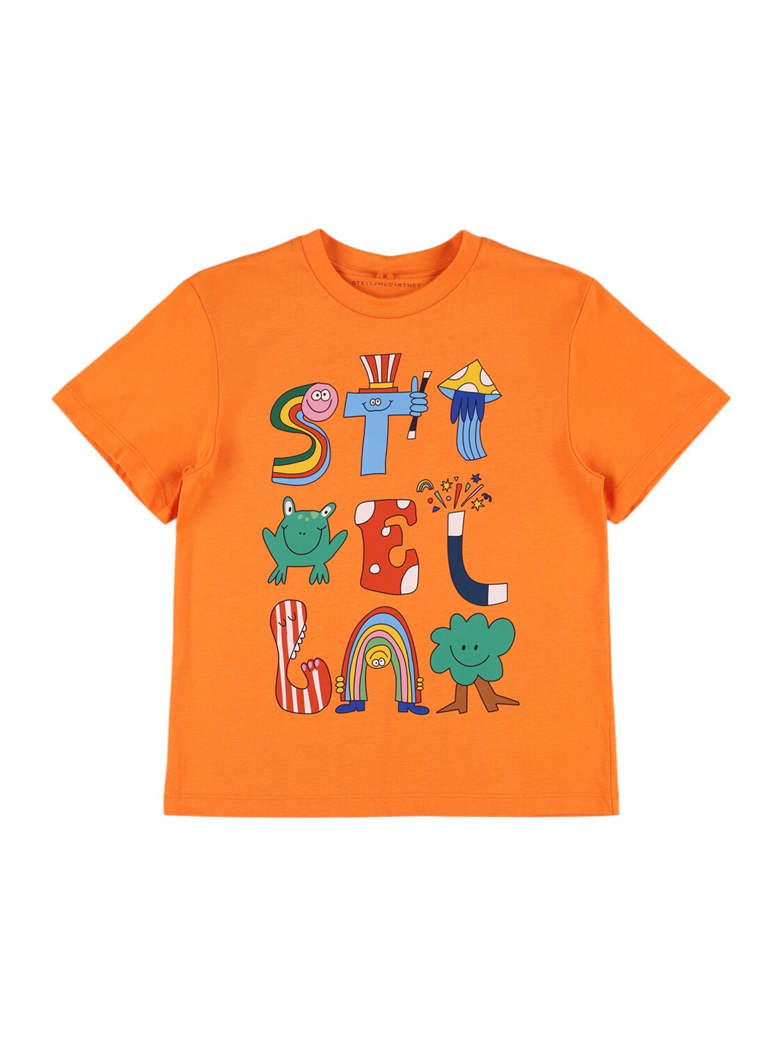 STELLA MCCARTNEY KIDS Printed Cotton Jersey T-shirt