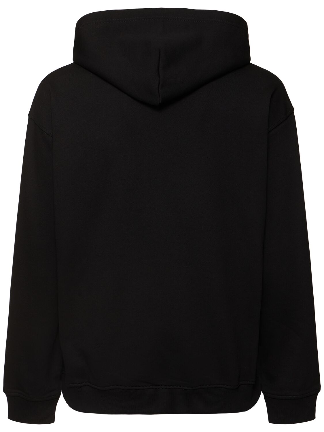 Shop Diesel Logo Sweatshirt Hoodie In Black