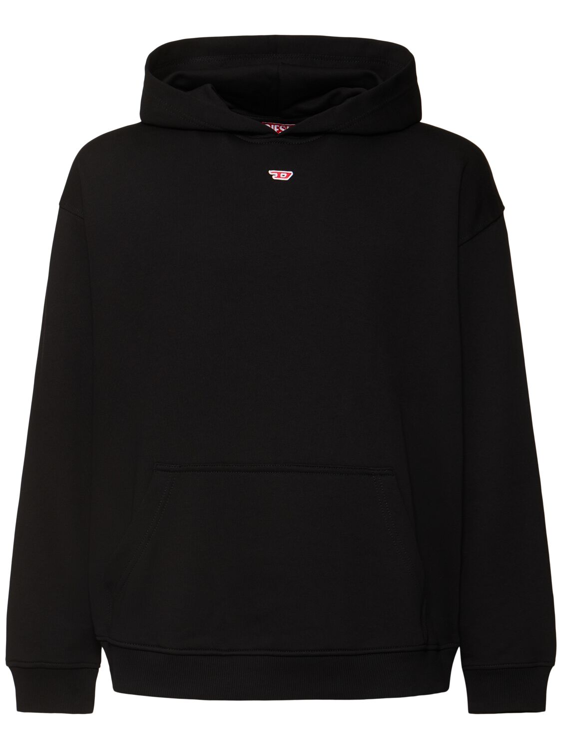 Diesel Logo Sweatshirt Hoodie In Black