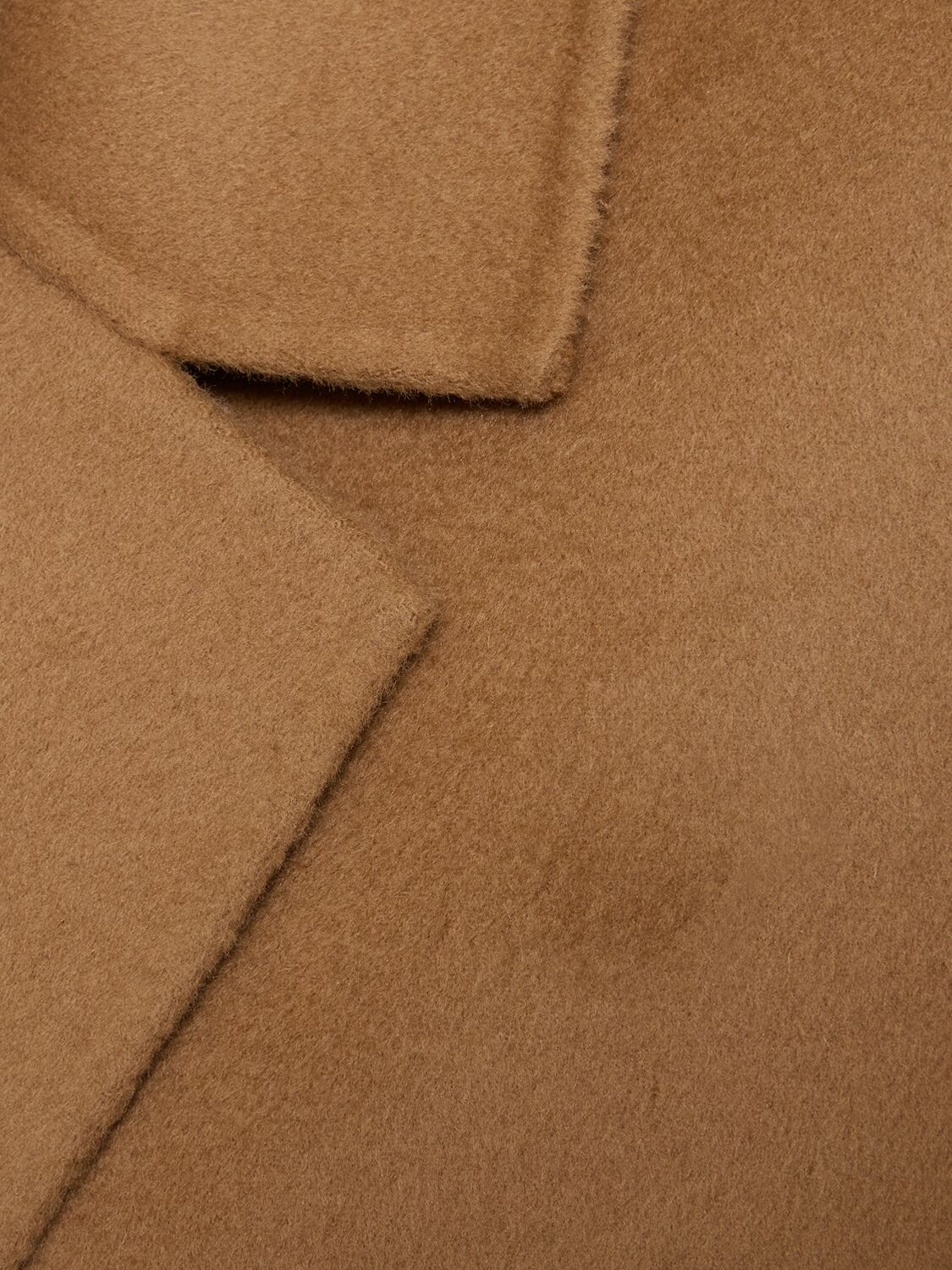 Shop Totême Doublé Cocoon Wool Coat In Camel