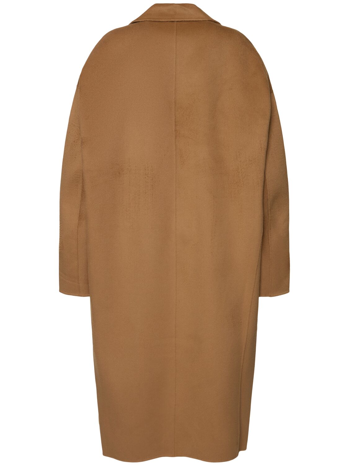 Shop Totême Doublé Cocoon Wool Coat In Camel