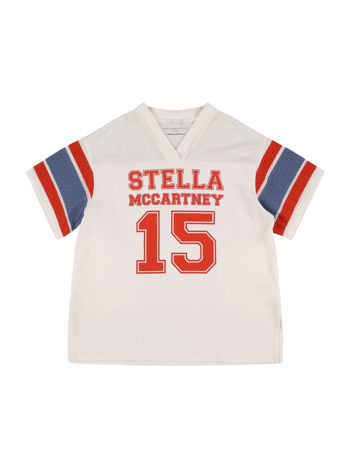 Stella Mccartney Printed Cotton Jersey T-shirt In White