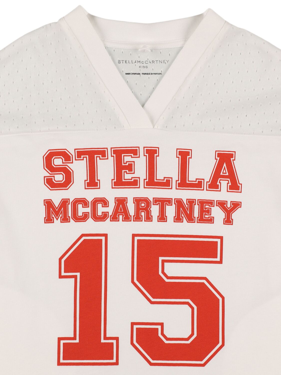 Stella Mccartney Printed Cotton Jersey T-shirt In White