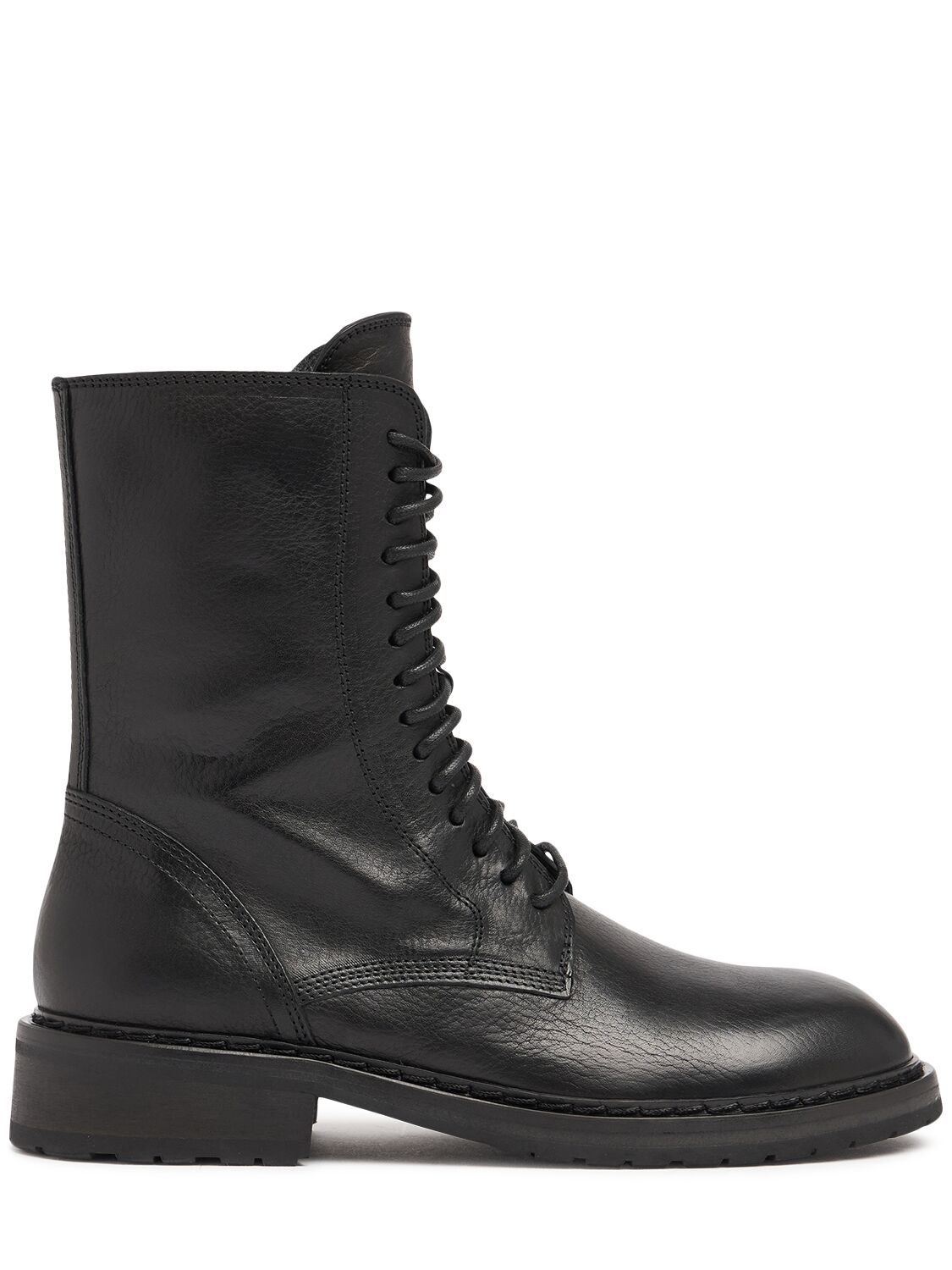 40mm Danny Leather Combat Boots