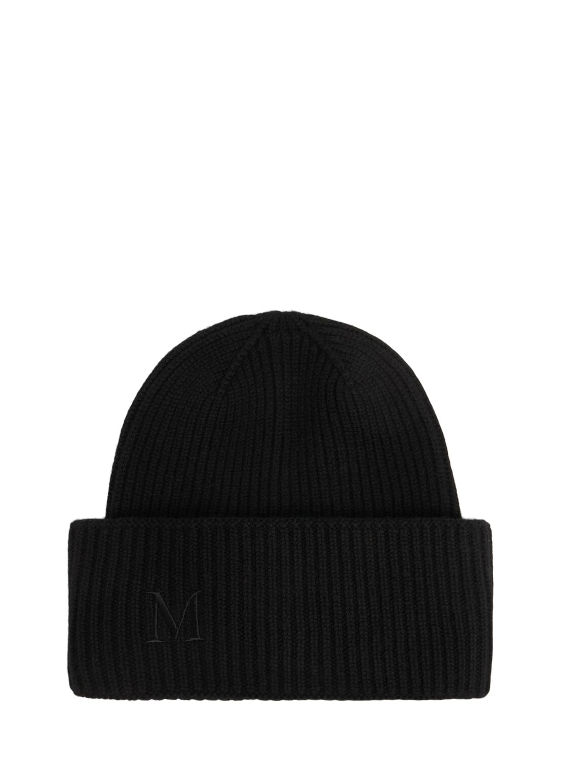 Max Mara Retina Cashmere Beanie In Black