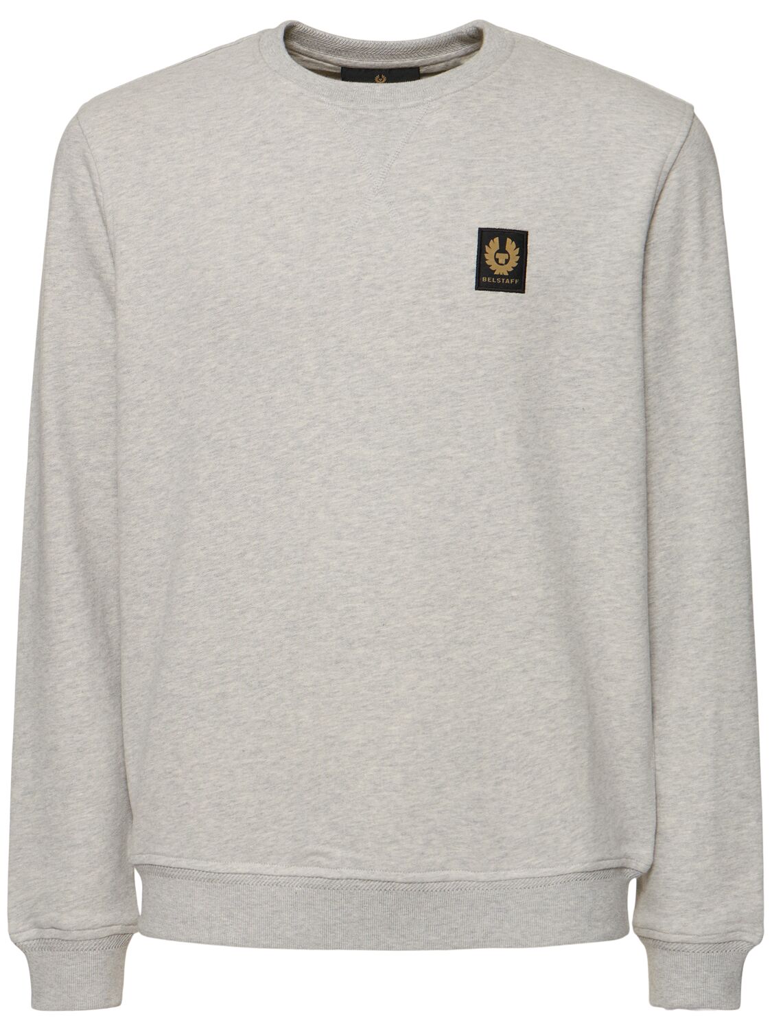 Logo Cotton Fleece Crewneck Sweatshirt