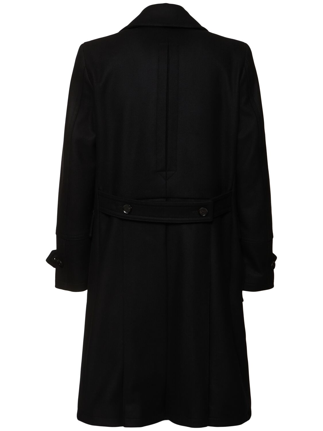 Shop Belstaff Milford Wool Blend Coat In Black