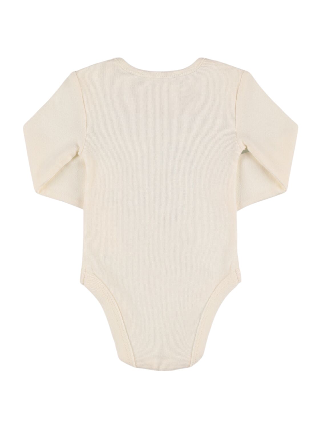 Stella Mccartney Set Of 7 Cotton Jersey Rompers In White