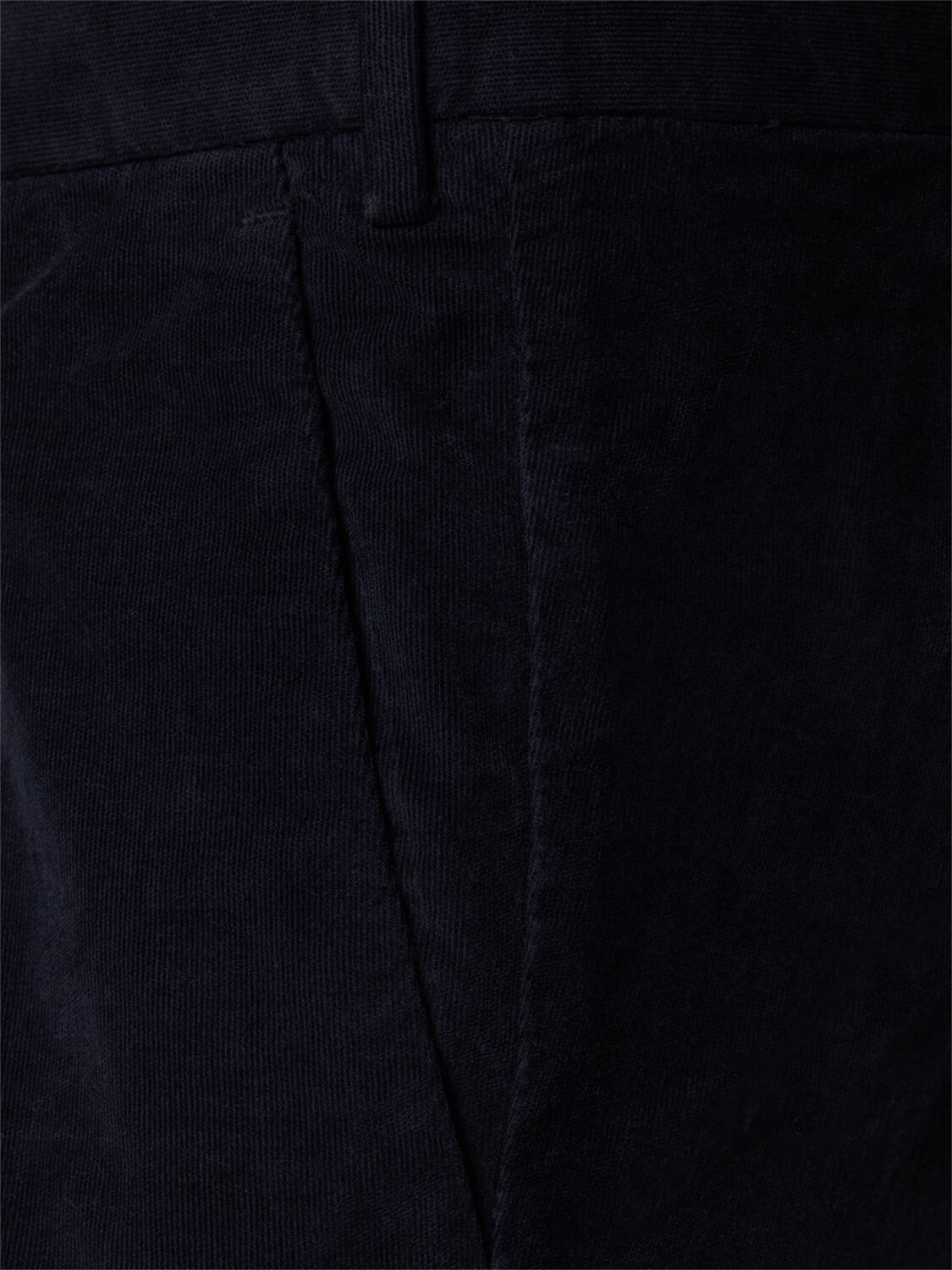 Shop Pt Torino Master Stretch Cotton Blend Satin Pants In Navy