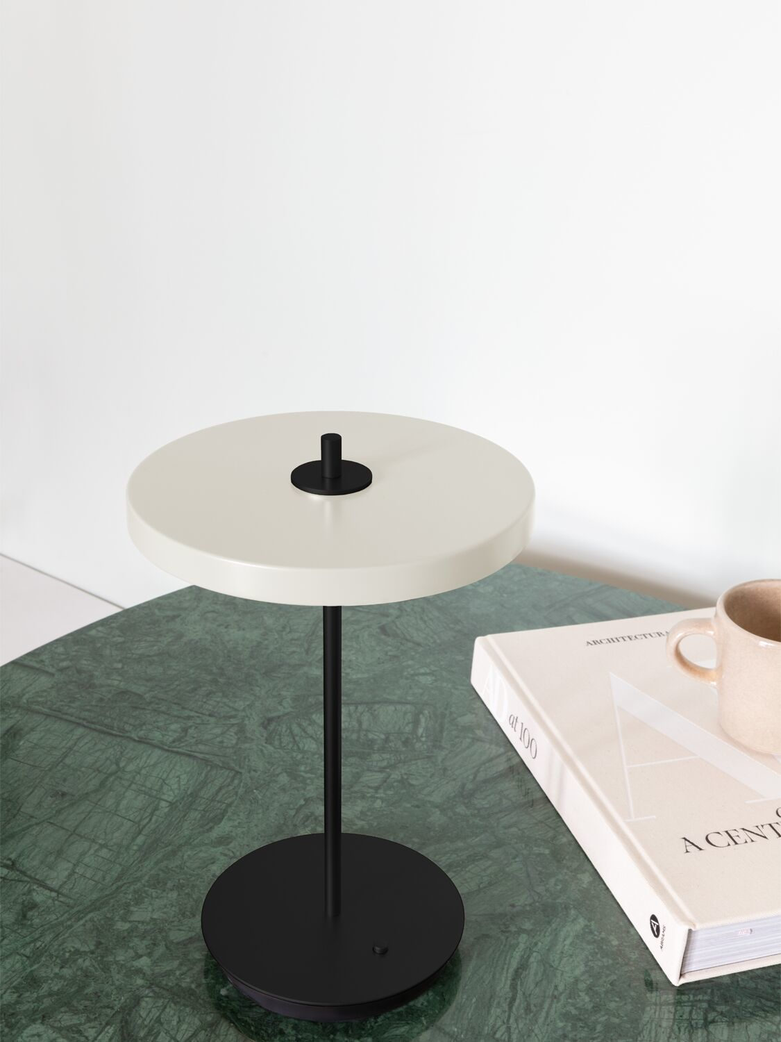 Umage Asteria Move Portable Lamp In White/black
