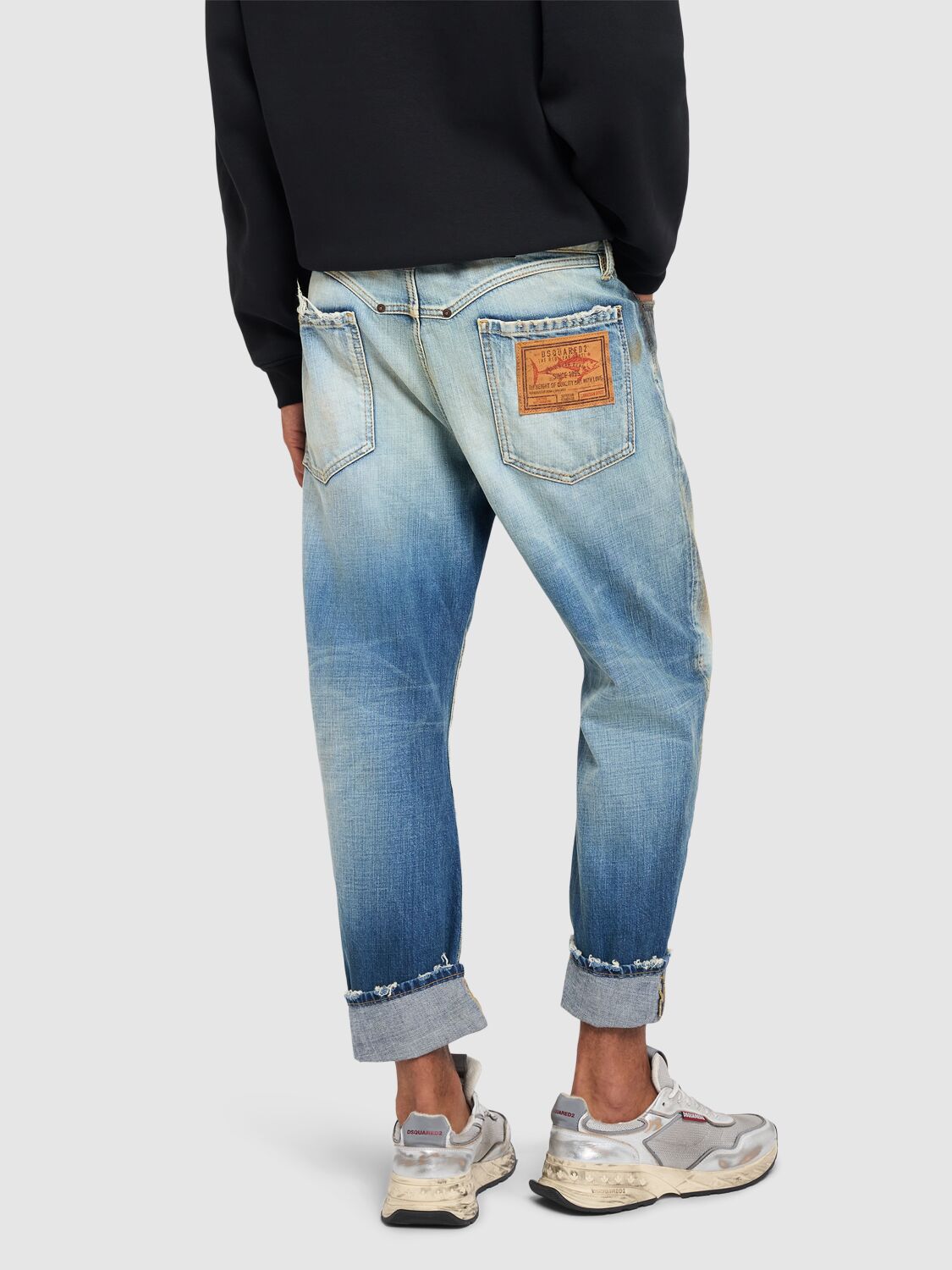 Dsquared2 Big Brotherjeans In Navy