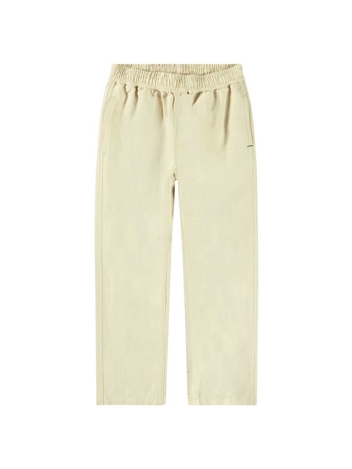 Molo Cotton & Linen Pants In Green