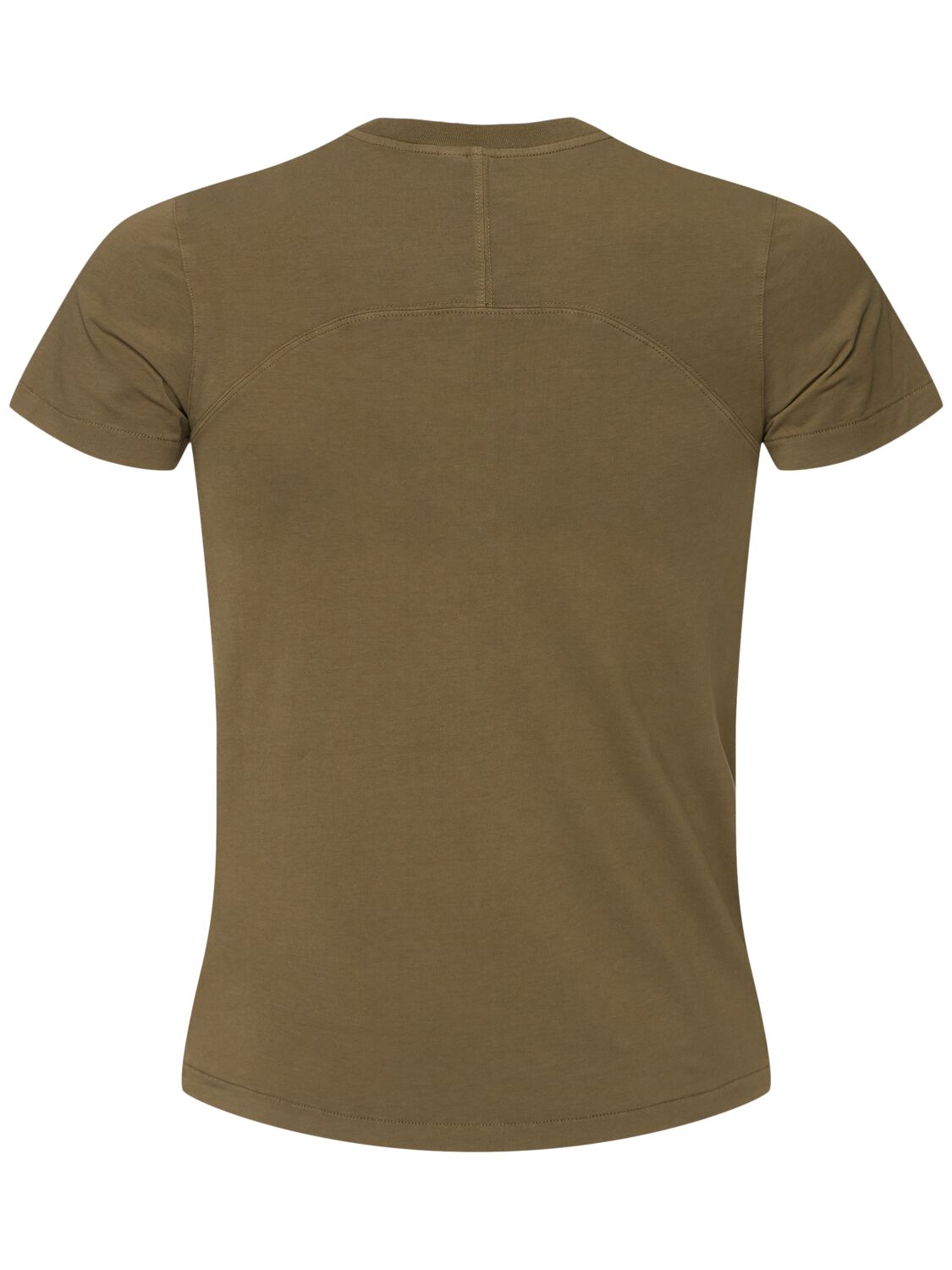 Shop Entire Studios Mini Stretch Cotton T-shirt In Green