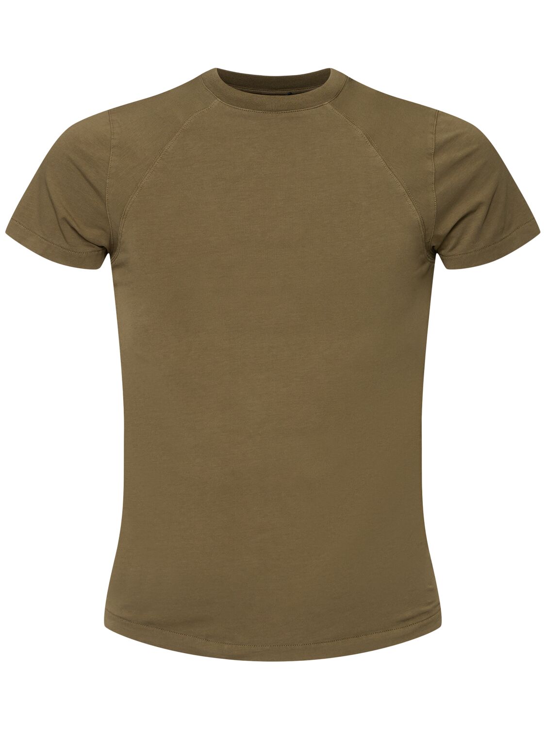 Entire Studios Mini Stretch Cotton T-shirt In Green