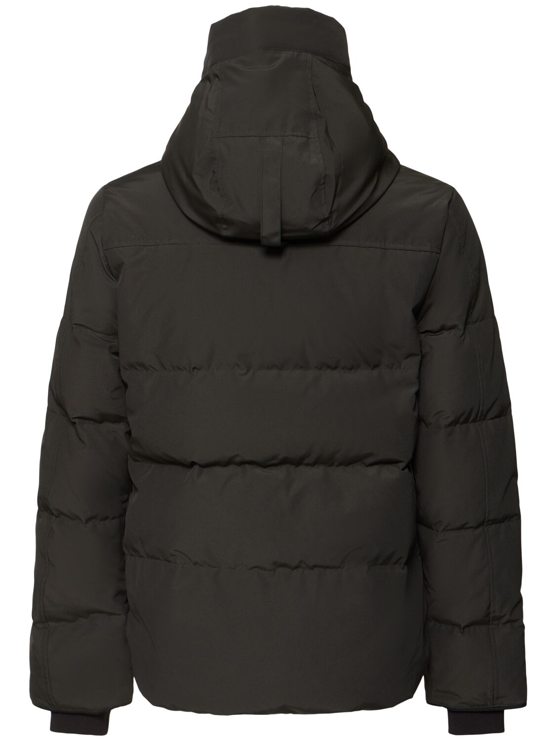 Shop Canada Goose Macmillan Cotton Blend Down Jacket In Blac/navy