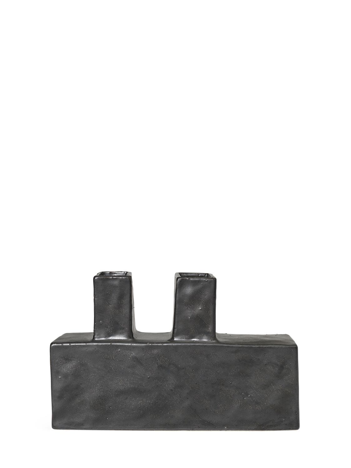 Koa Brutalist Vase