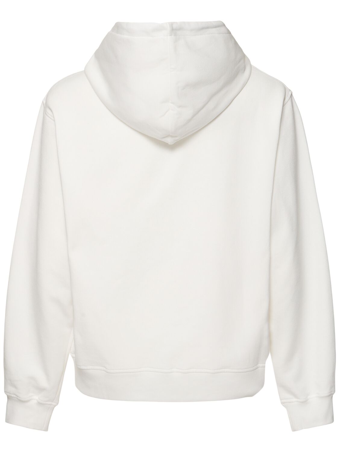 Shop Marni Logo Brushed Jersey Sweatshirt In Natural White