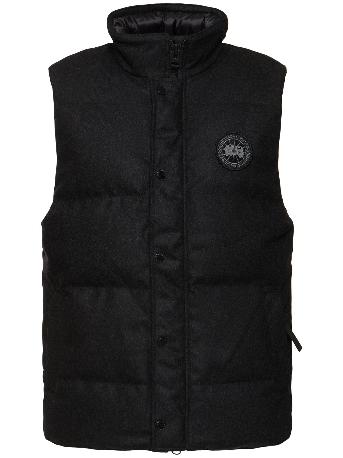 Canada Goose Garson Down Vest In Black