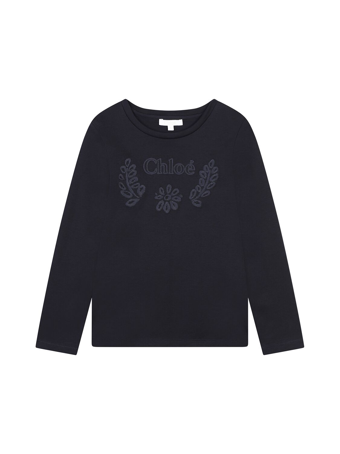 Chloé Cotton T-shirt In Blue