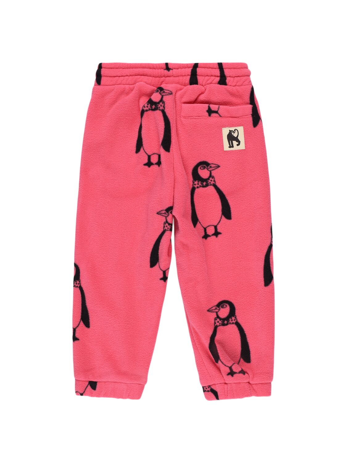 Shop Mini Rodini Printed Recycled Poly Sweatpants In Pink