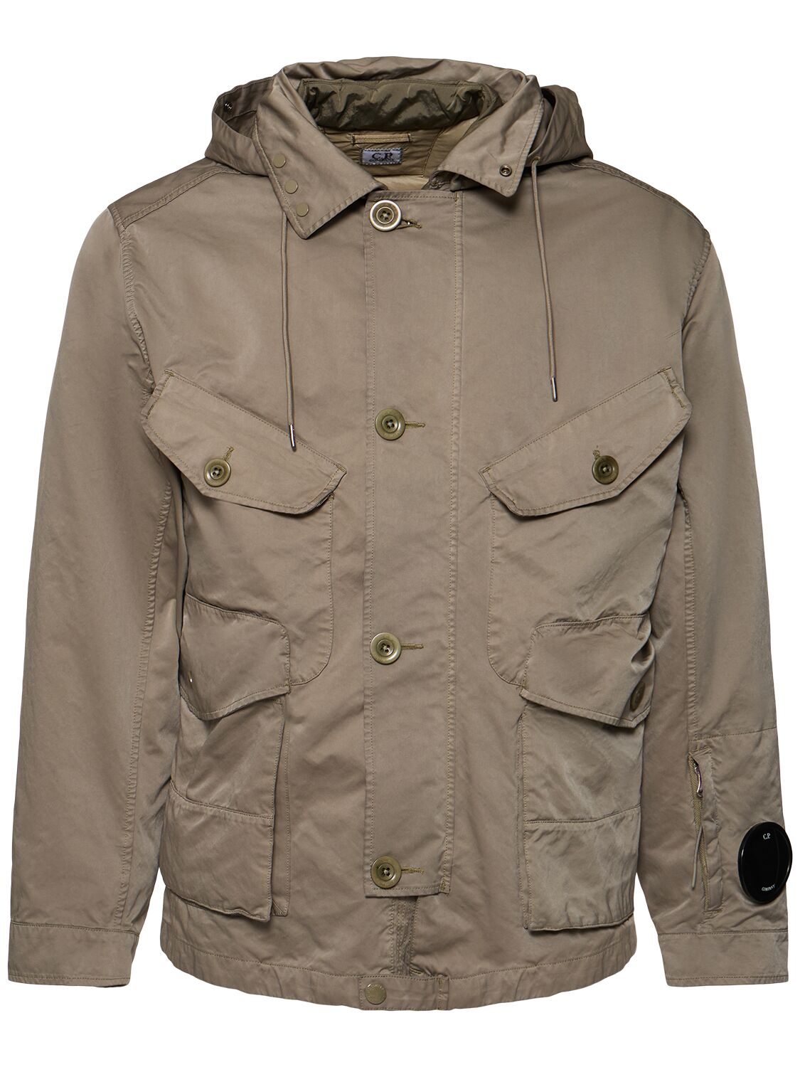 Shop C.p. Company Micro Kei 3-in-1 Jacket In Walnut