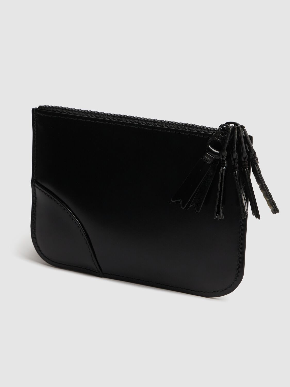 COMME DES GARÇONS ZIPPER MEDLEY LEATHER WALLET 