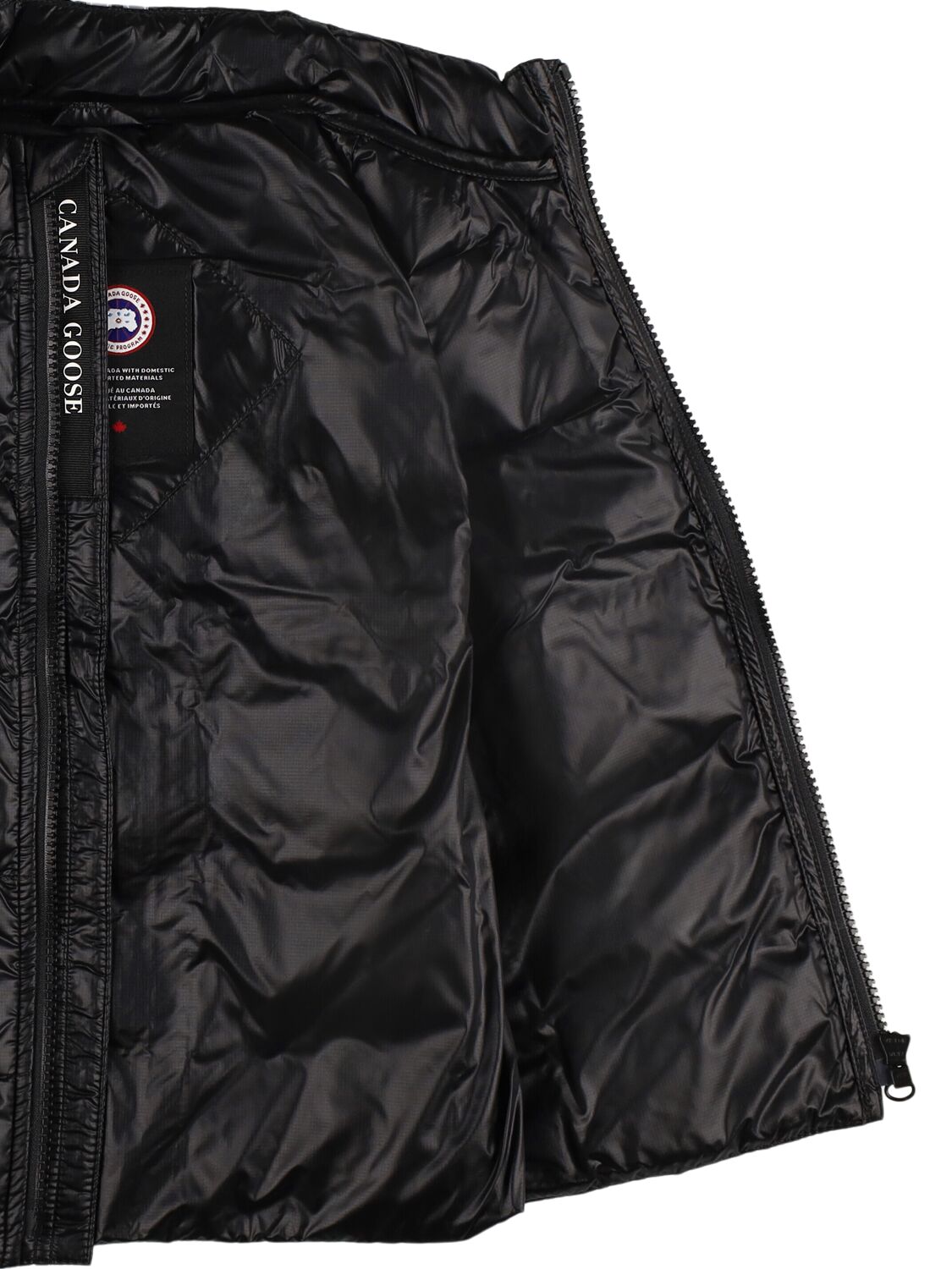 Shop Canada Goose Poly Down Vest In Black