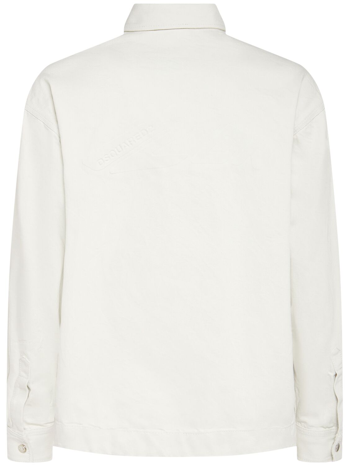 Dsquared2 Icon New Generation Overshirt In Off-white