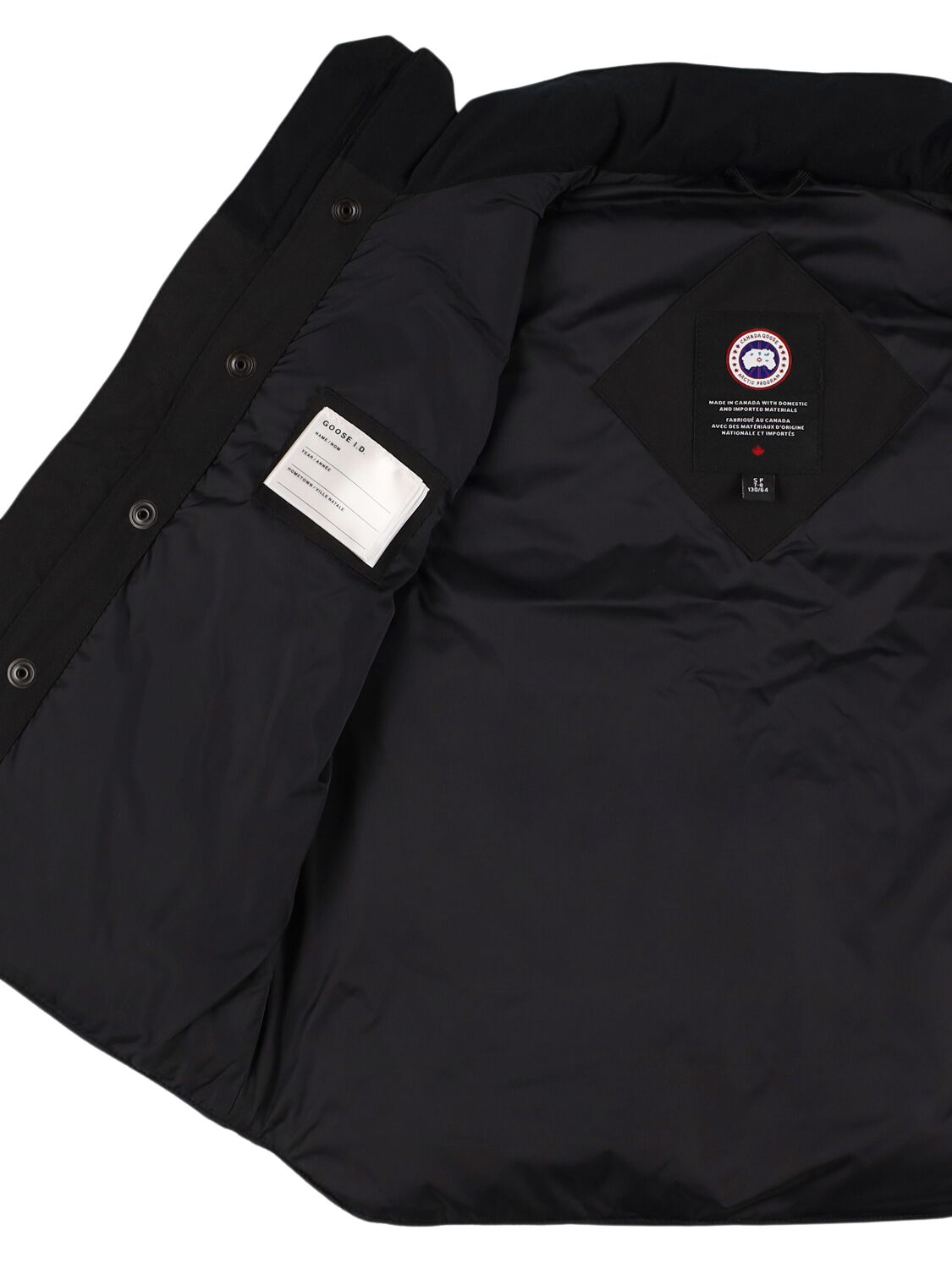 Shop Canada Goose Poly & Cotton Down Vest In Black