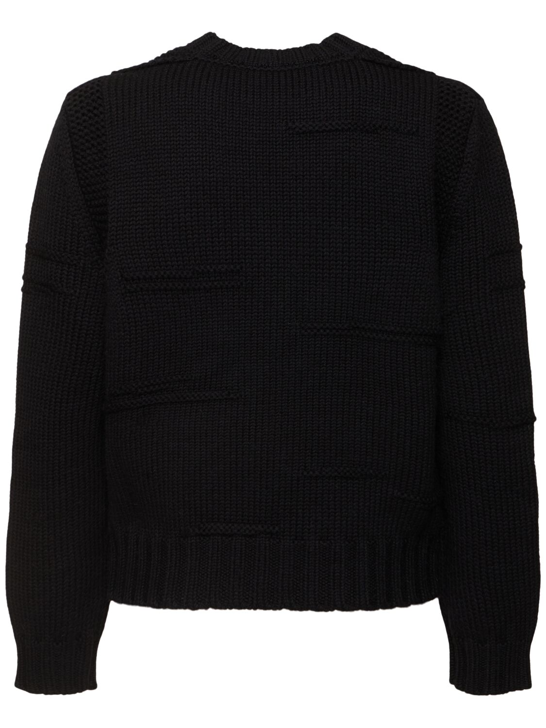 Shop Dsquared2 Wool Crewneck Sweater In Black