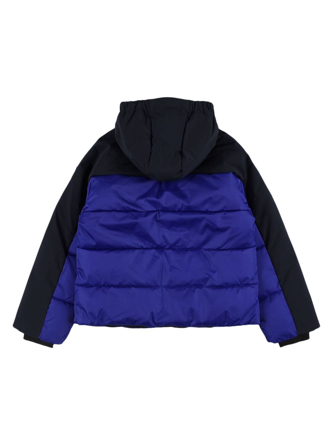 Shop Fusalp Mecure Hooded Poly Puffer Ski Jacket In Blue