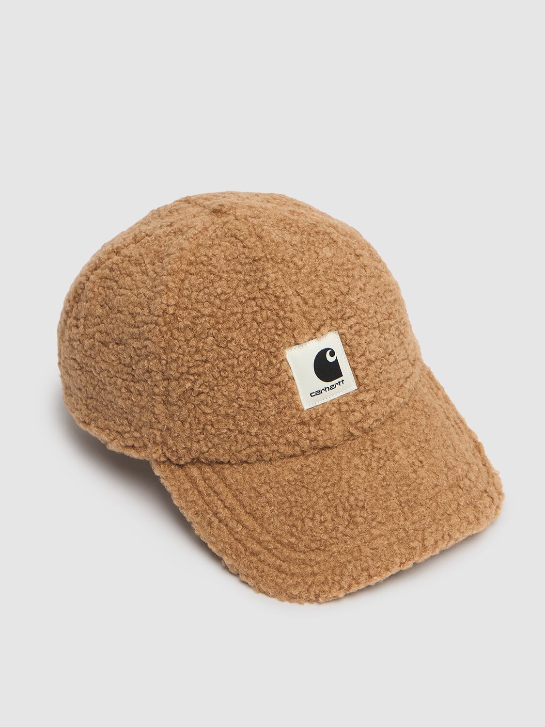 Shop Carhartt Orla Teddy Hat In Peanut