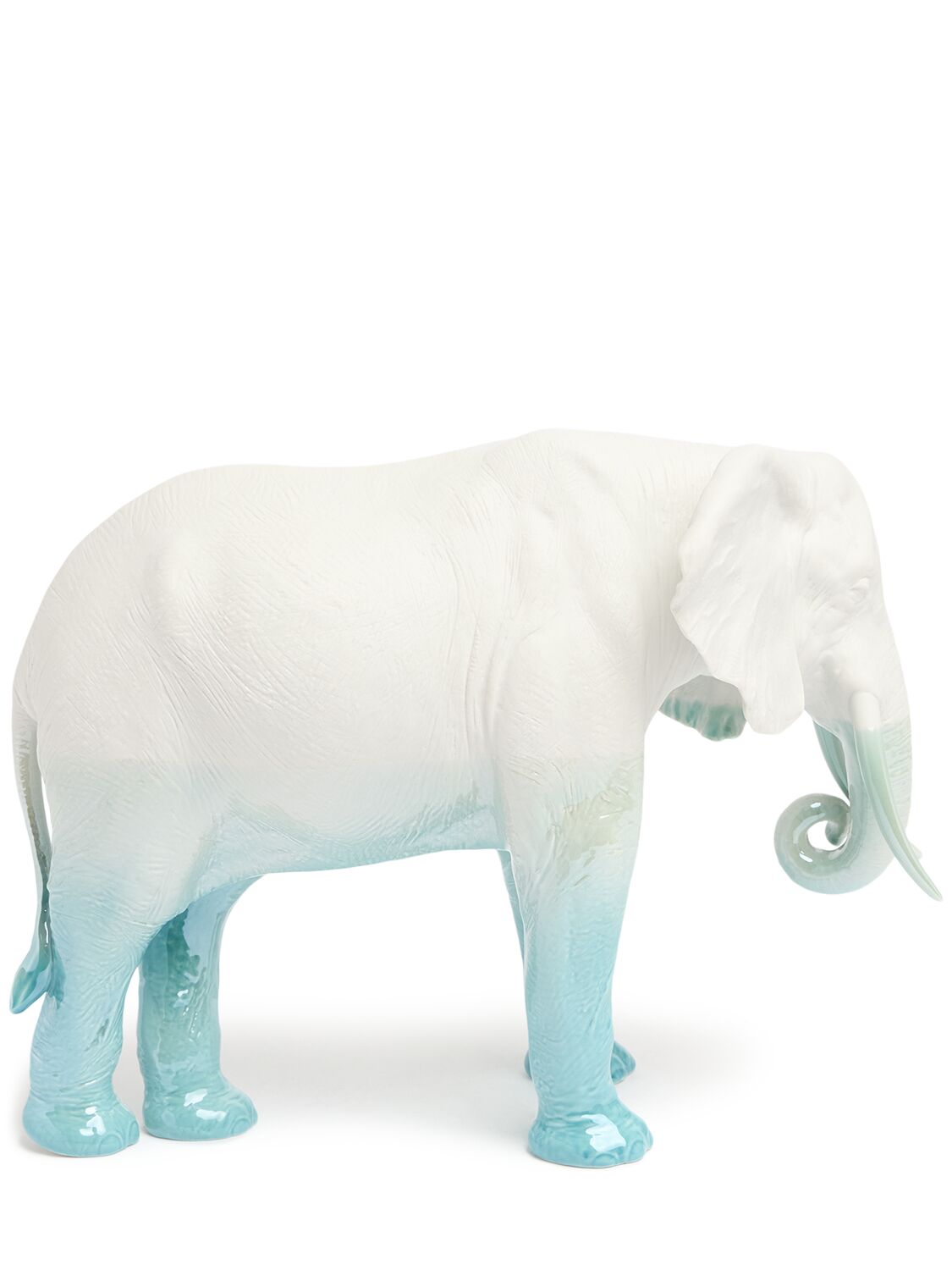 Lladrò Elefante Underwater Figurine In White