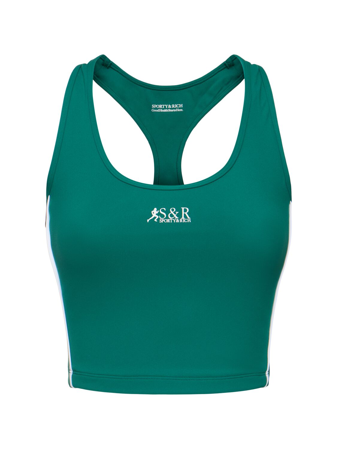 Sporty And Rich Sr Runner Sports Tank Top In Green