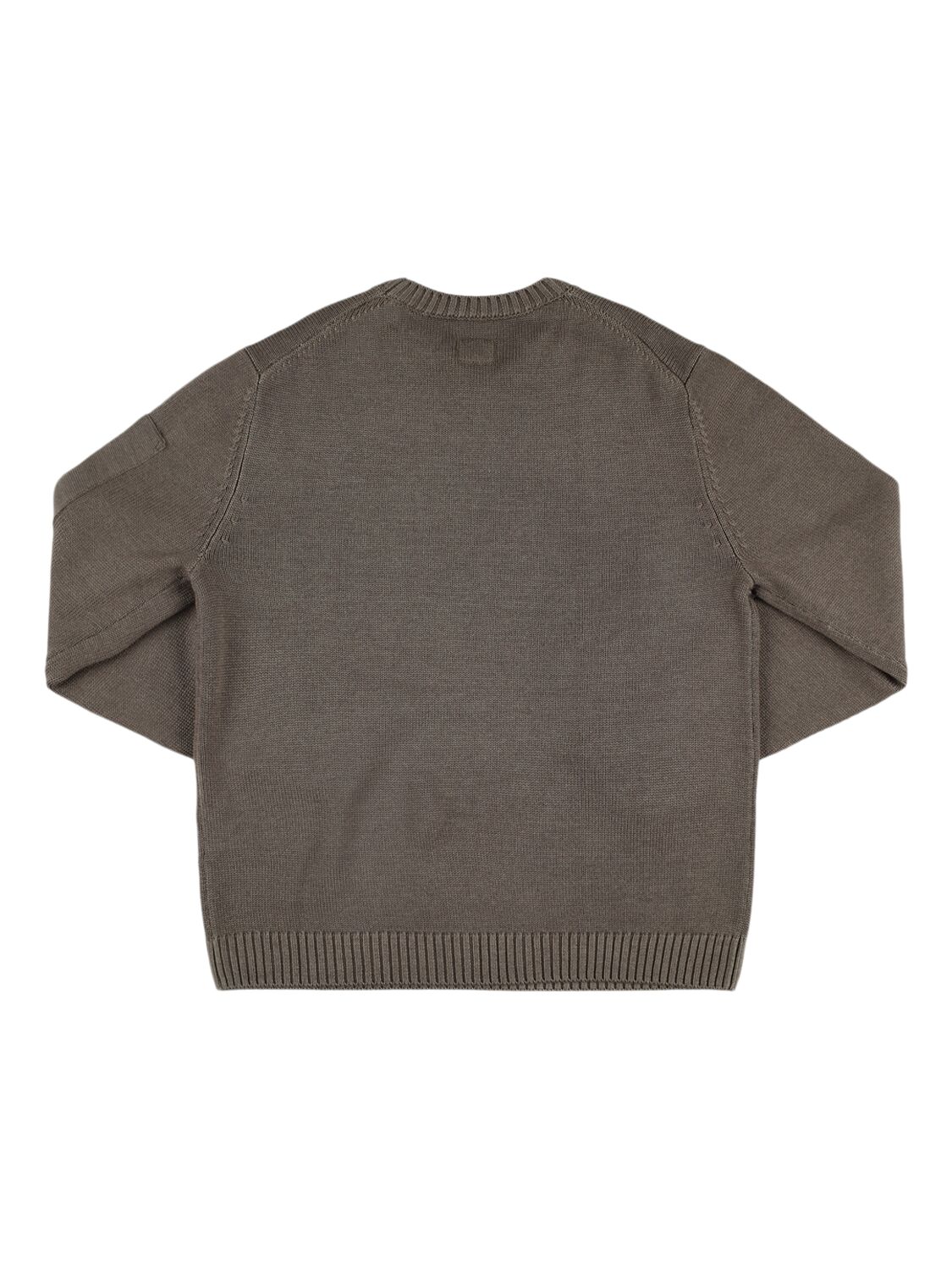 Shop C.p. Company Wool Knit Sweater In Brown