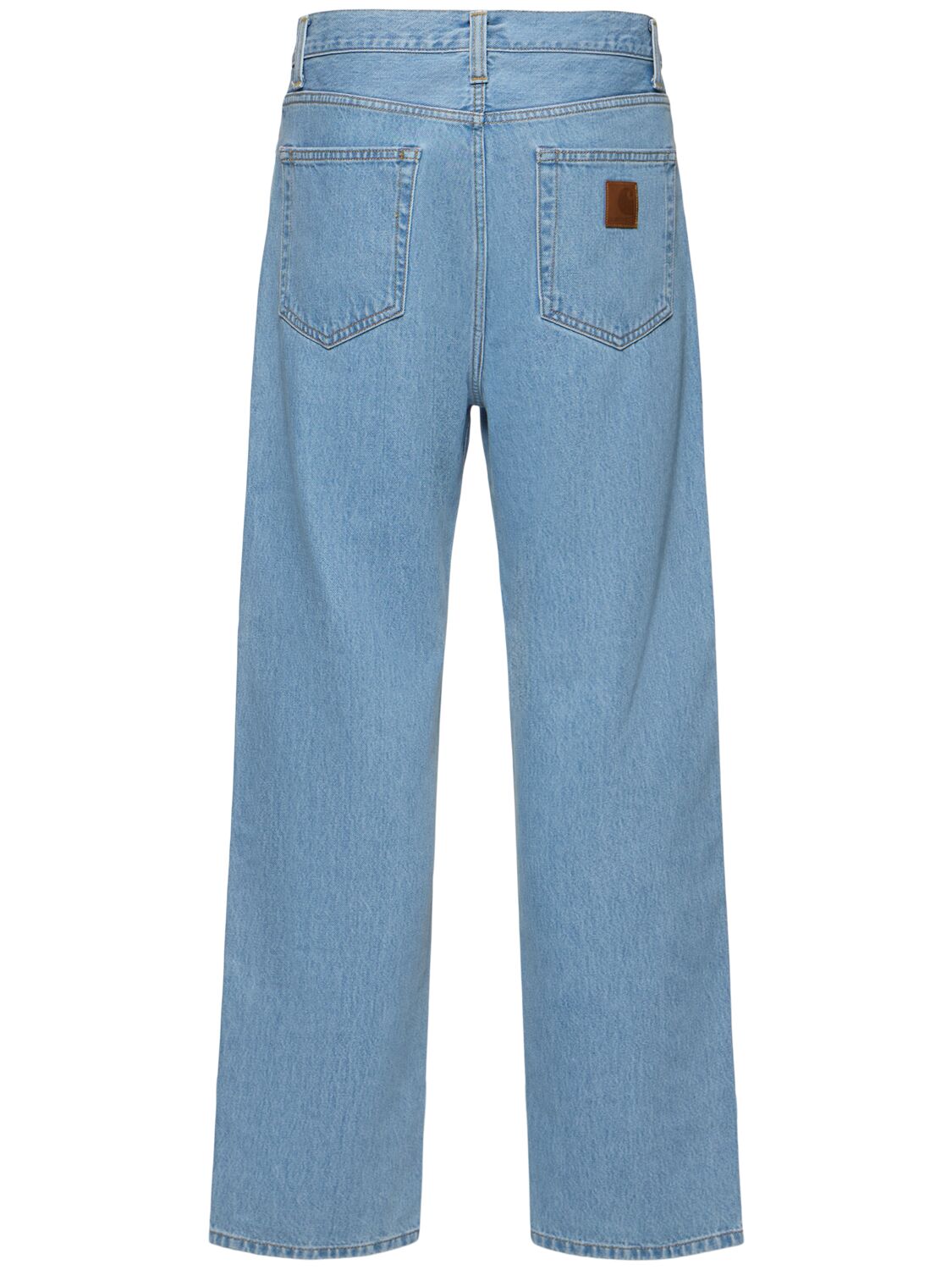 Shop Carhartt Aaron Smith Denim Jeans In Blue Stonebleac