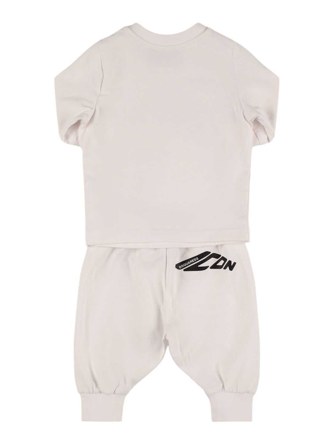 Shop Dsquared2 Cotton Sweatshirt & Sweatpants In White