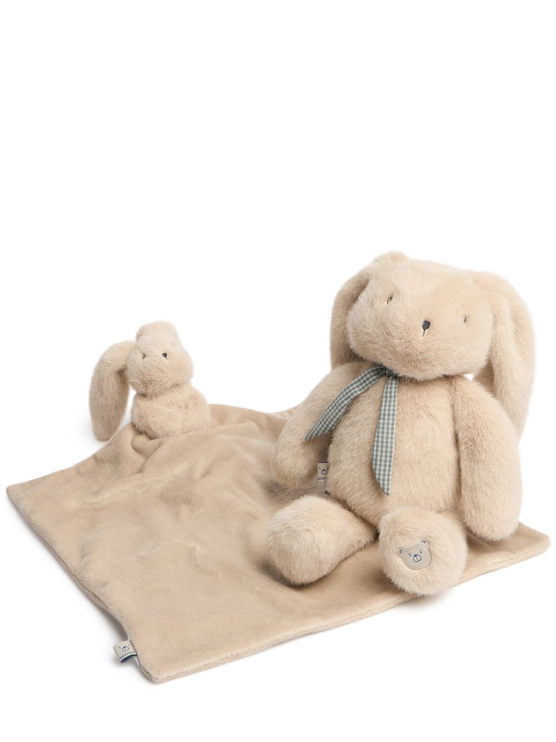 Liewood Rabbit Recycled Poly Hamper In Neutral