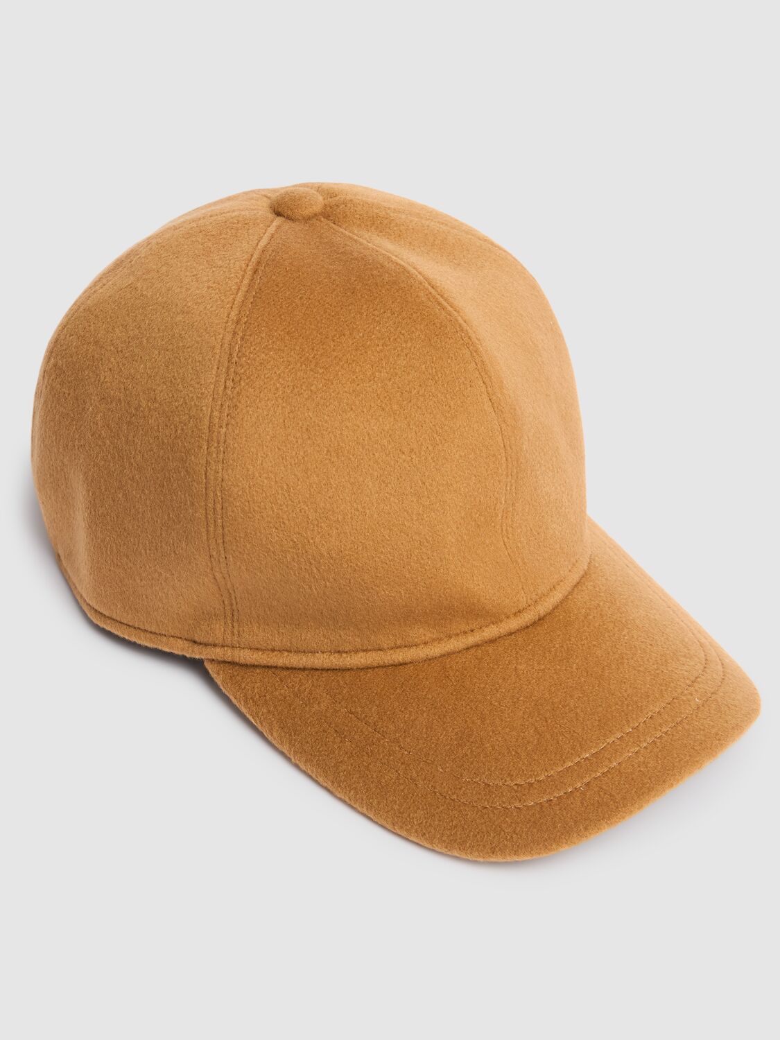 Shop Borsalino Hiker Baseball Cap In Camel