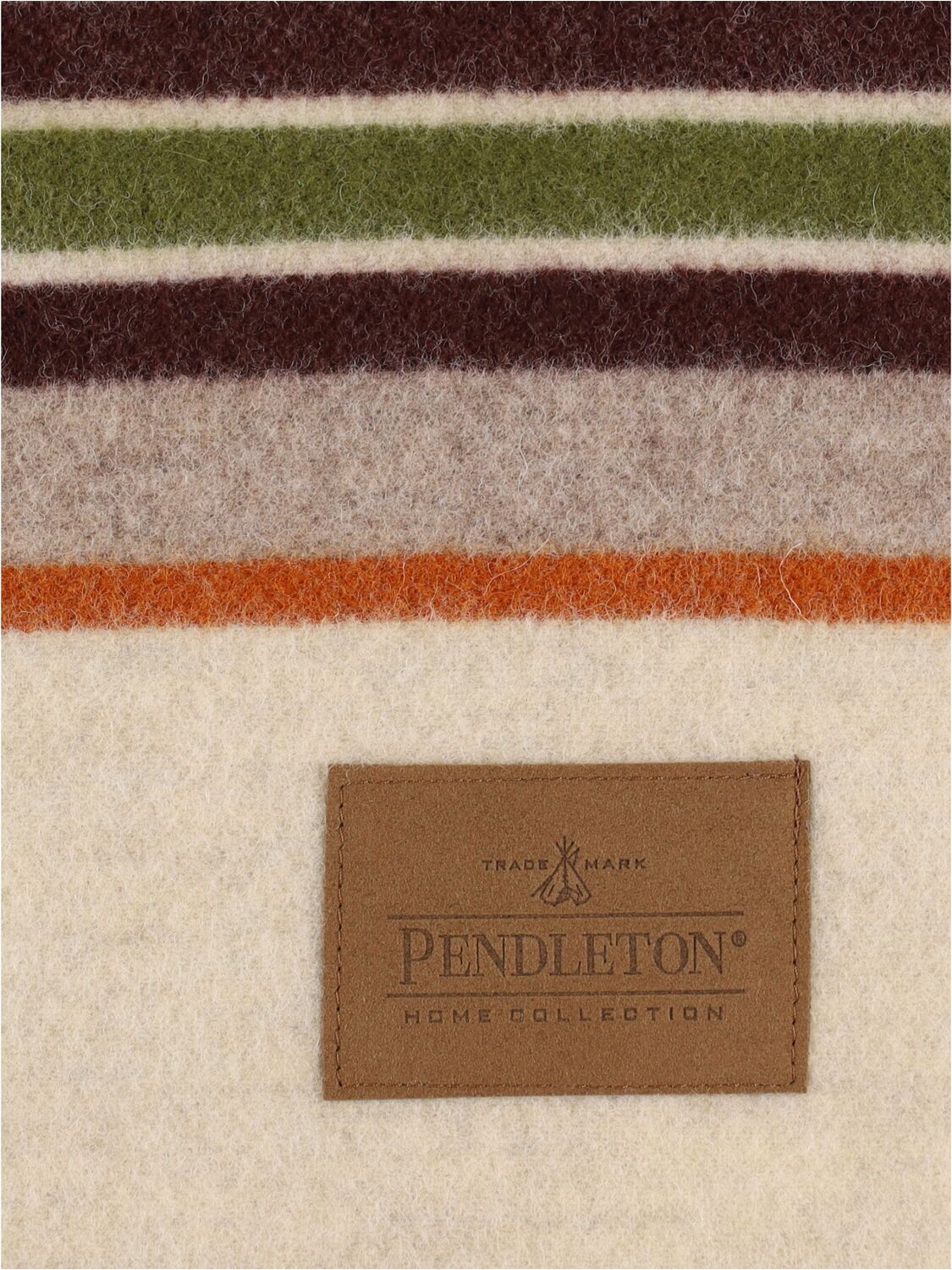 Pendleton Woolen Mills Bridger Stripe Throw In Beige