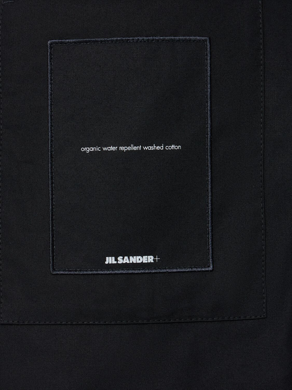 Jil Sander Boxy Down Jacket In Navy
