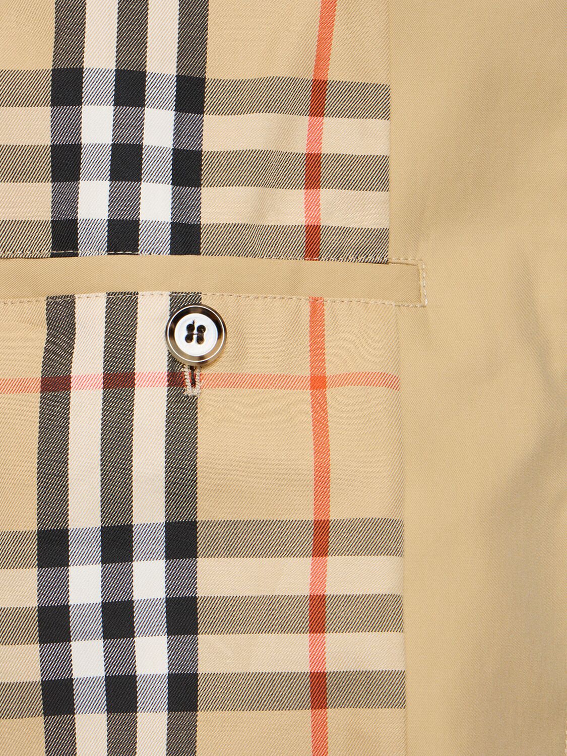 BURBERRY TECH COTTON ZIPPED JACKET 